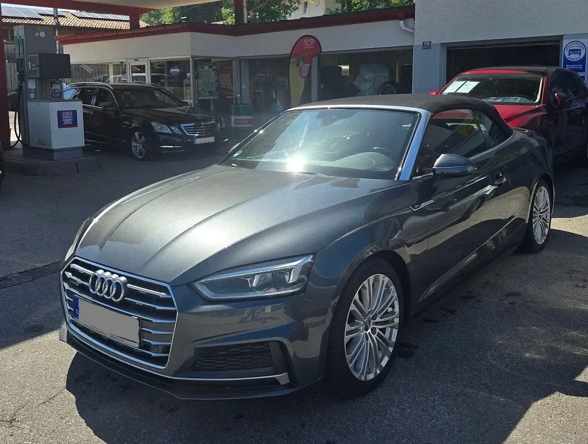 Gebraucht Audi A5 Cabriolet S-Line 252 PS (185 kW) 2017 Grau Cabrio