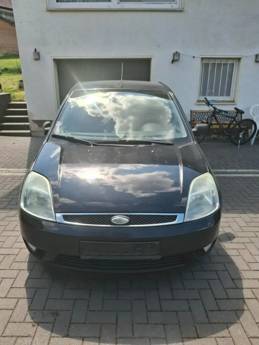 Gebraucht Ford Fiesta 2003 Schwarz Kleinwagen