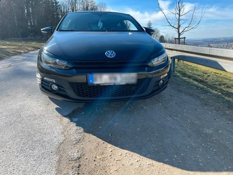 Schwarz Gebraucht 2009 VW Scirocco Coupé | 6.300 € (Superpreis) - Bild 1/4