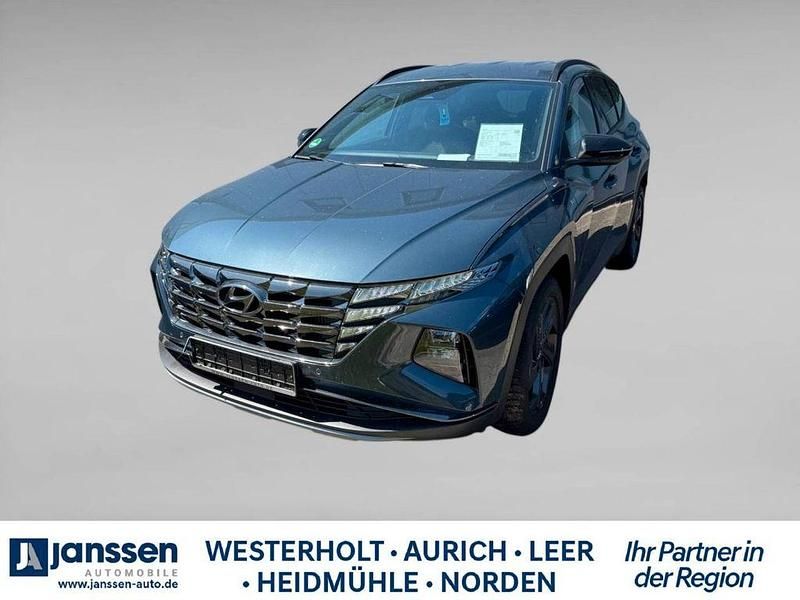 Blau Gebraucht 2023 Hyundai Tucson Blackline SUV | 30.990 € (Fairer Preis) - Bild 1/4