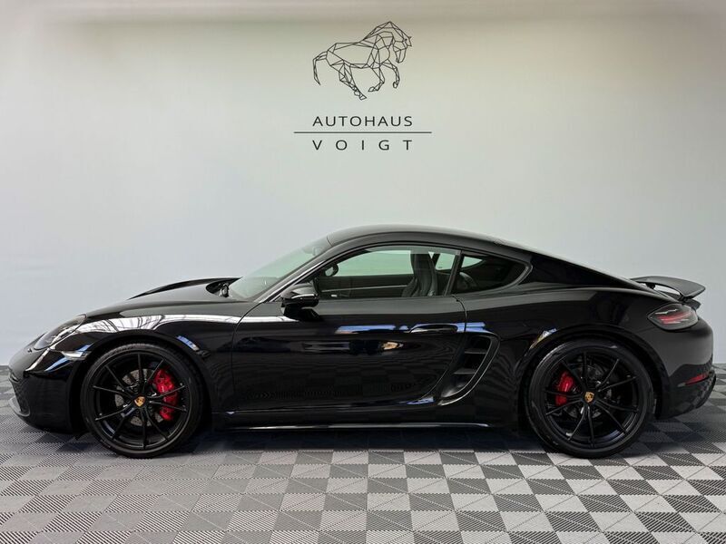 Tiefschwarzmetallic Gebraucht 2017 Porsche Cayman S Chrono Coupé | 56.500 € (Guter Preis) - Bild 1/4