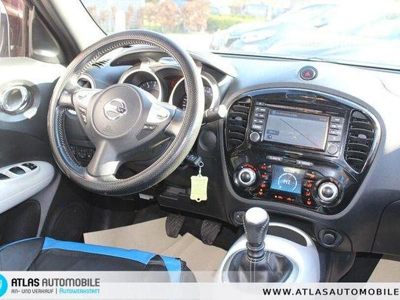 Gebraucht Nissan Juke Acenta 116 PS (85 kW) 2014 Blau SUV