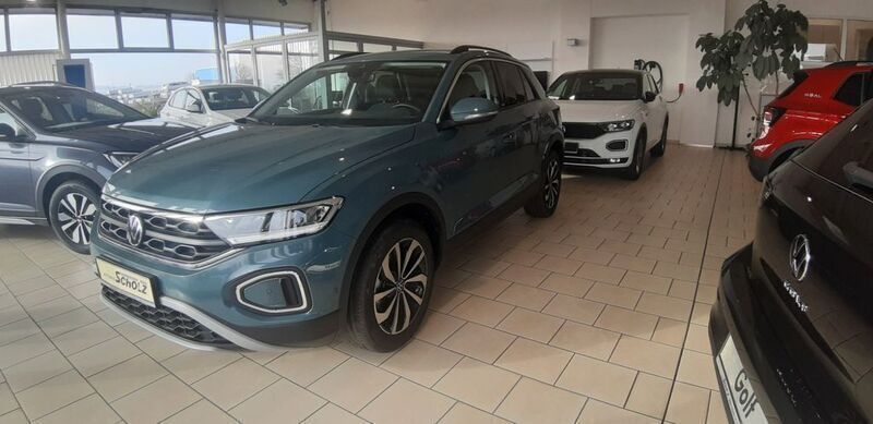Blau Gebraucht 2024 VW T-Roc Move SUV | 26.900 € (Fairer Preis) - Bild 1/4