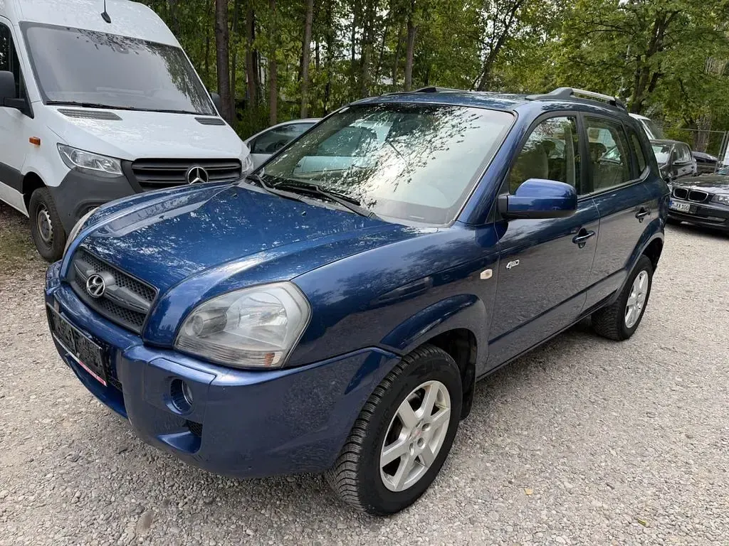 Gebraucht Hyundai Tucson GLS 140 PS (102 kW) 2006 Blau SUV
