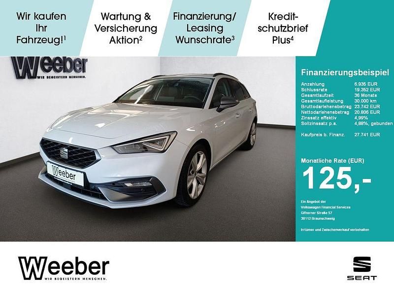 Nevada weiss Gebraucht 2025 Seat Leon FR Kombi | 27.741 € (Fairer Preis) - Bild 1/4