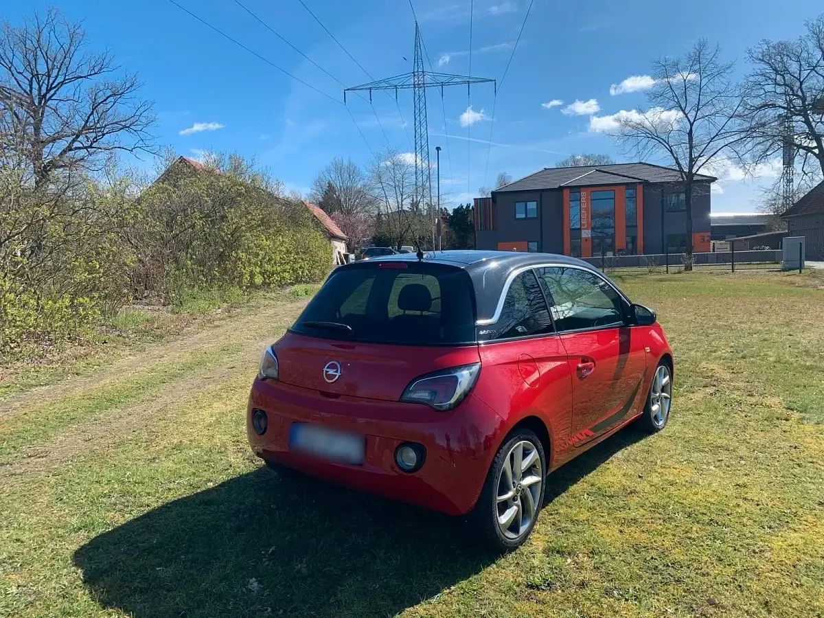Brugt Opel Adam 100 HK (73 kW) 2013 Rød Hatchback