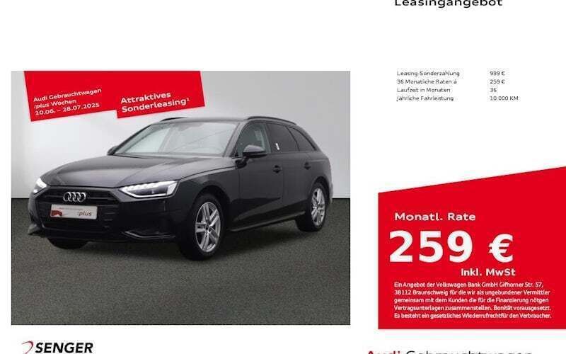 Andere Gebraucht 2024 Audi A4 Advanced Plus Kombi | 39.880 € (Teuer) - Bild 1/4