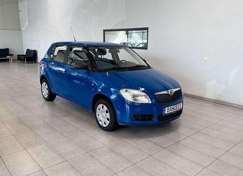 Blau Gebraucht 2008 Skoda Fabia Kleinwagen | 490 € (Superpreis) - Bild 1/4