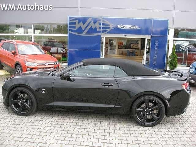 Schwarz (metallic) Gebraucht 2018 Chevrolet Camaro Cabrio | 48.990 € (Etwas zu teuer) - Bild 1/4