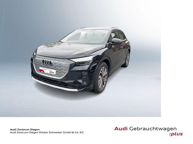 Mythosschwarz metallic Gebraucht 2022 Audi Q4 e-tron Premium SUV | 29.910 € (Fairer Preis) - Bild 1/4