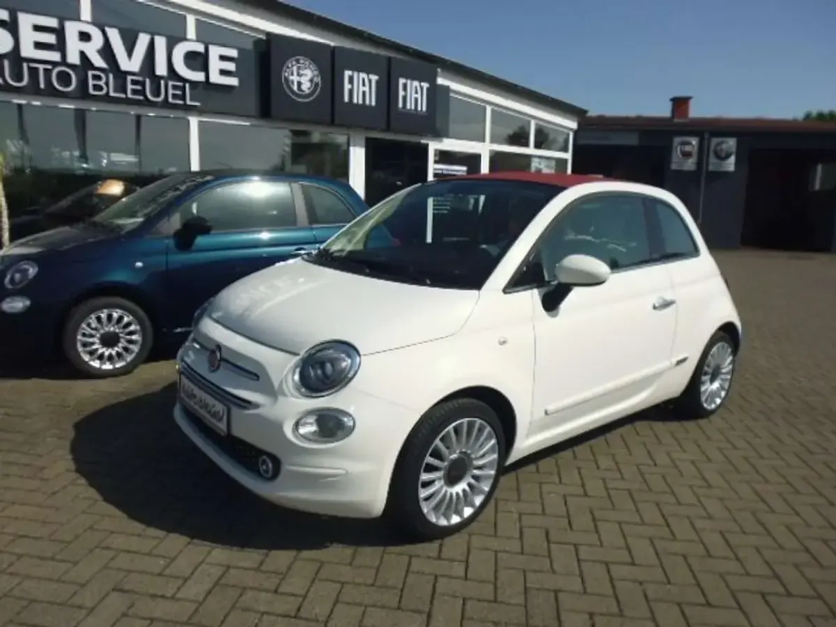 Gebraucht Fiat 500C Lounge 69 PS (50 kW) 2019 Gelato weiss Cabrio