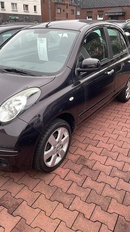Gebraucht Nissan Micra 65 PS (47 kW) 2010 Schwarz Kleinwagen