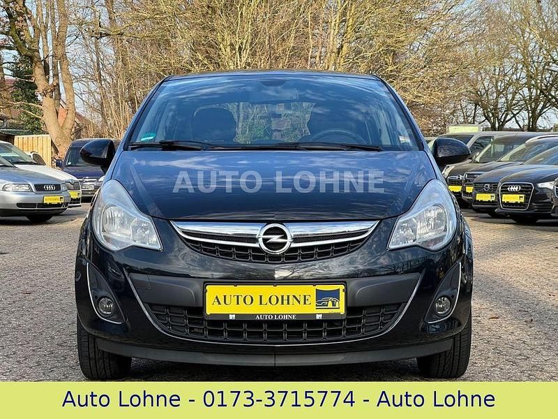 Gebraucht Opel Corsa Active 87 PS (63 kW) 2013 Schwarz Kleinwagen