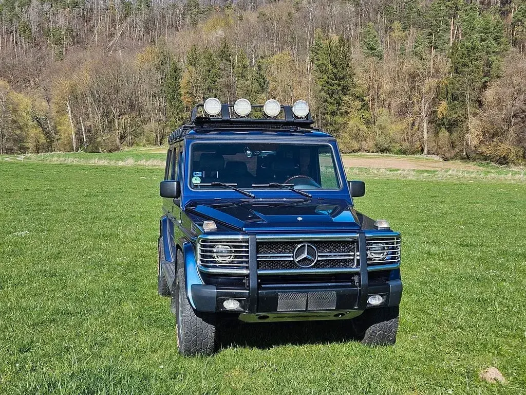 Gebraucht Mercedes G500 296 PS (217 kW) 1998 Blau SUV