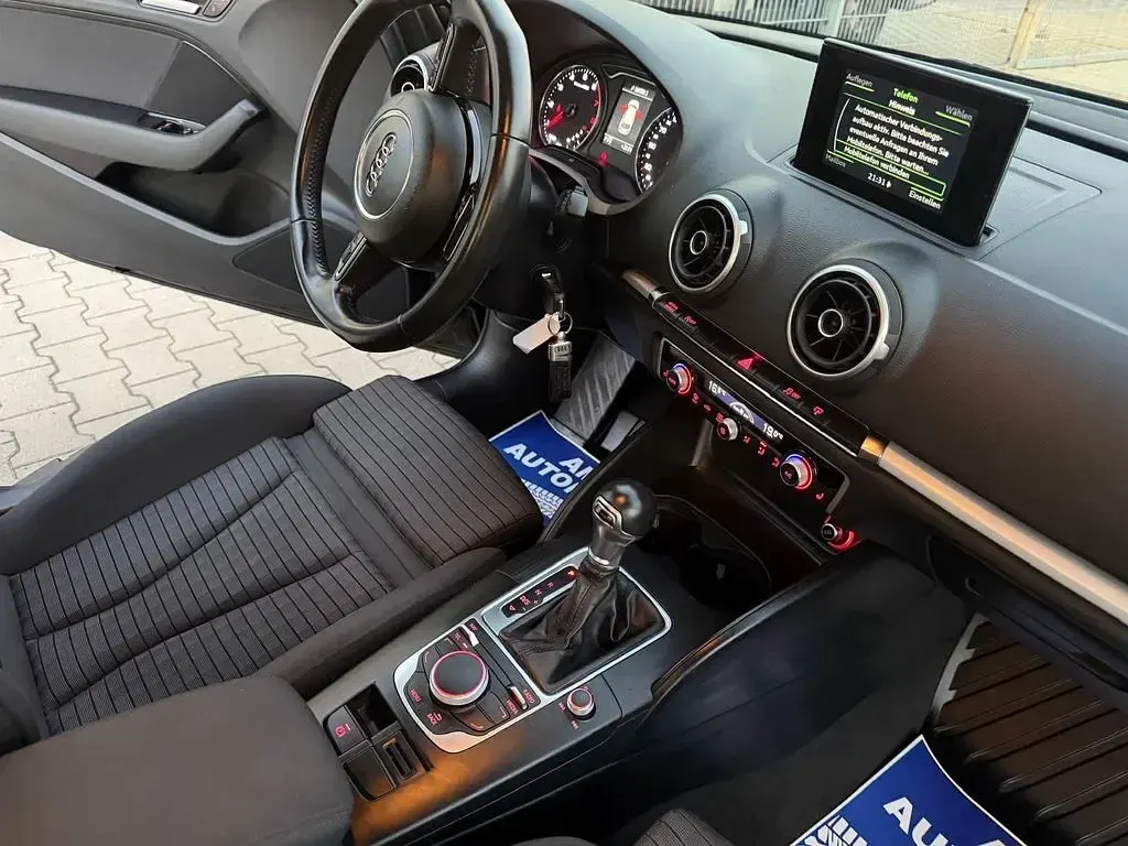 Gebraucht Audi A3 Ambition 110 PS (80 kW) 2016 Schwarz Coupé