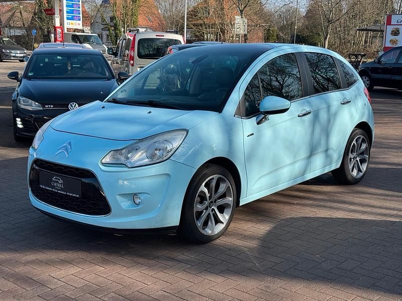 Gebraucht Citroën C3 Exclusive 95 PS (69 kW) 2010 Blau Kleinwagen