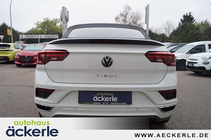 Gebraucht VW T-Roc Cabriolet R-line 150 PS (110 kW) 2021 Pure white Cabrio