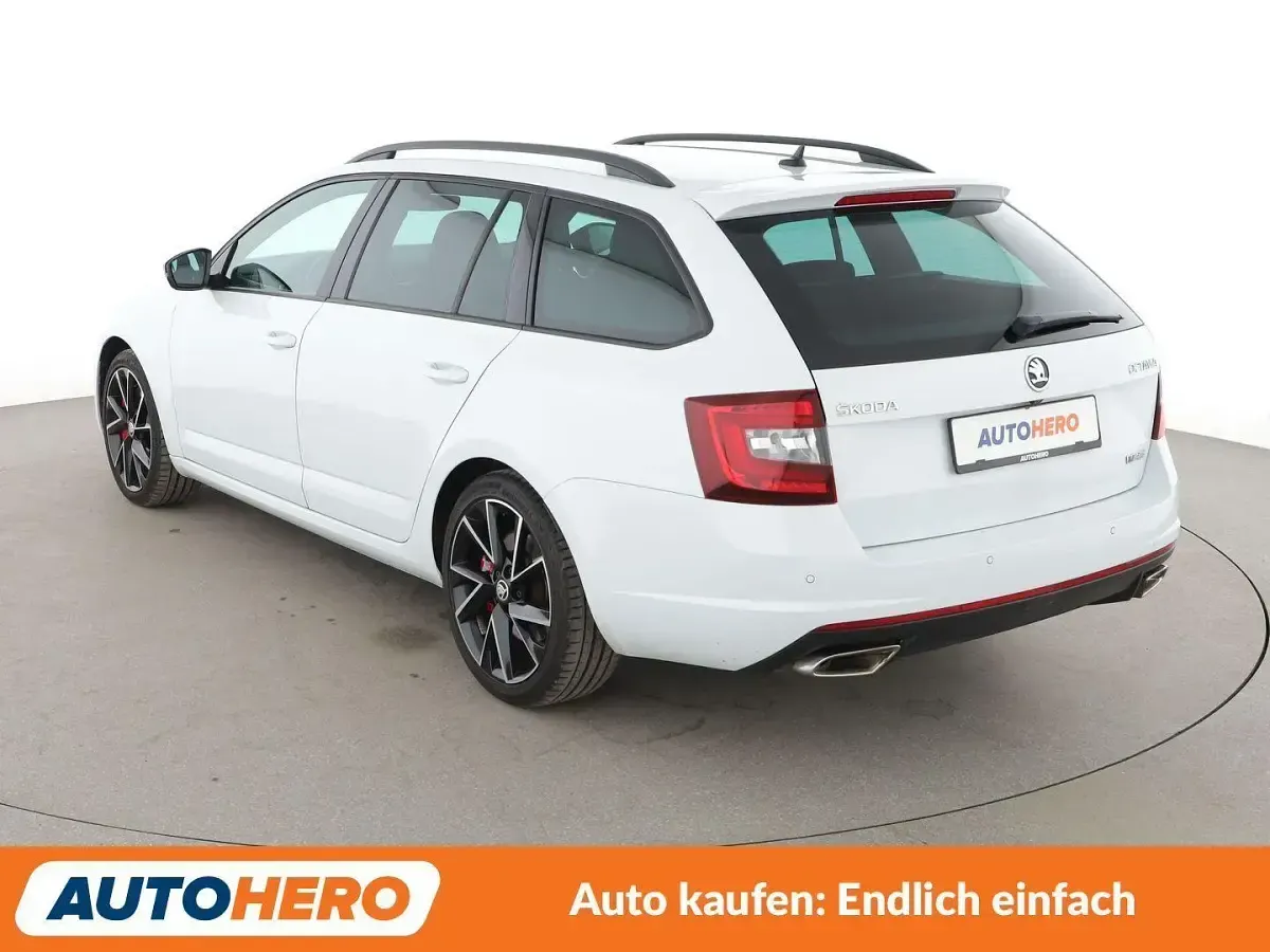 Gebraucht Skoda Octavia RS 245 PS (180 kW) 2020 Weiß Kombi