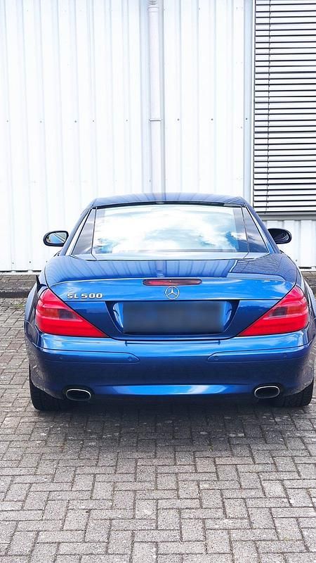 Gebraucht Mercedes SL500 2002 Blau Cabrio