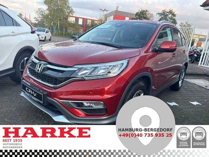Passion red pearl (metallic) Gebraucht 2018 Honda CR-V Elegance SUV | 19.900 € (Fairer Preis) - Bild 1/4