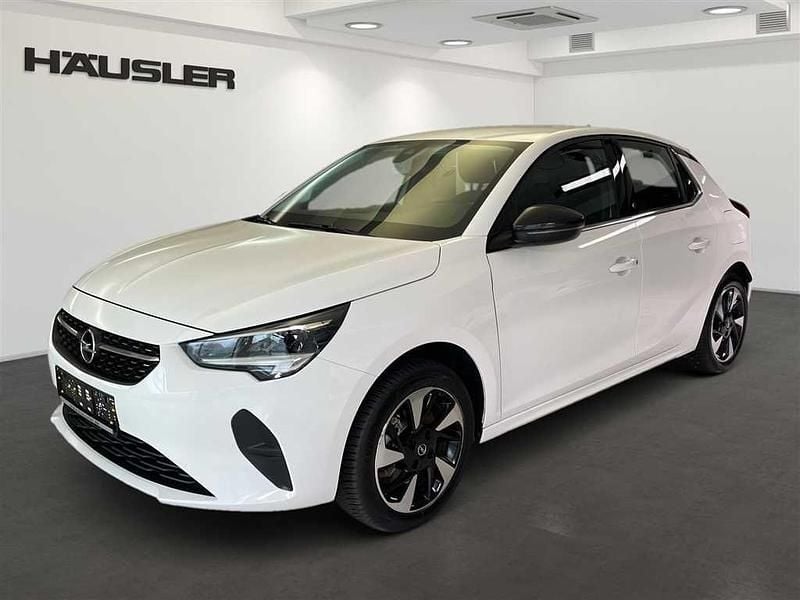 Jade weiß (uni) Gebraucht 2022 Opel Corsa-e Elegance Kleinwagen | 12.890 € (Superpreis) - Bild 1/4