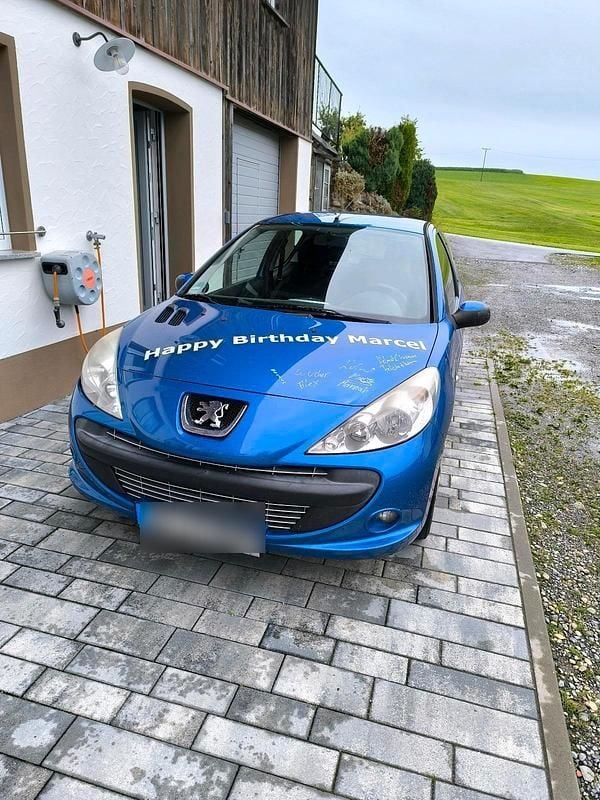 Blau Gebraucht 2009 Peugeot 206+ Kleinwagen | 900 € (Superpreis) - Bild 1/4