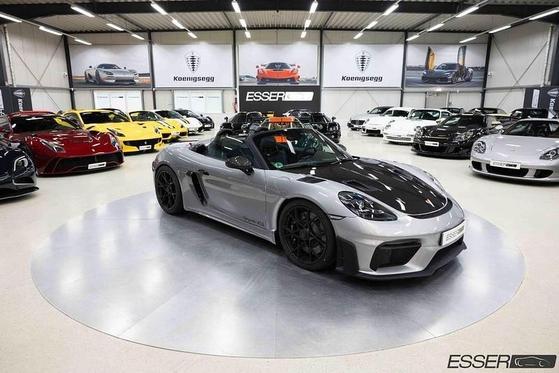 Silber Neu 2024 Porsche 718 Boxster Cabrio | 165.900 € (Teuer) - Bild 1/4