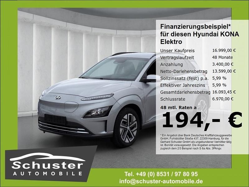 Silber Gebraucht 2022 Hyundai Kona Edition 30+ SUV | 16.999 € (Superpreis) - Bild 1/4
