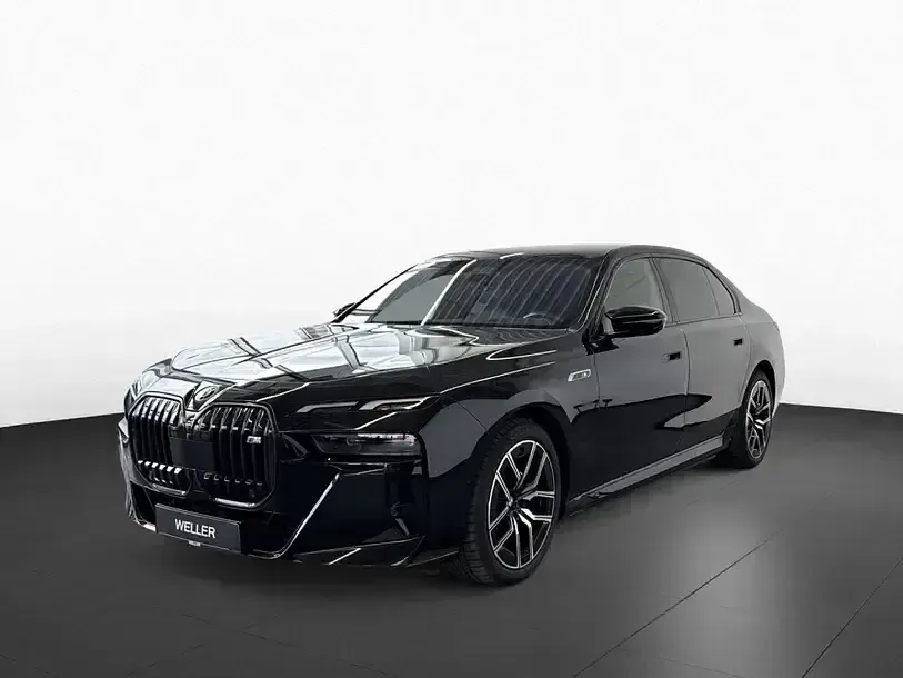 Gebraucht BMW i7 Comfort Edition 484 kW (659 PS) 2023 Black sapphire (schwarz) Limousine
