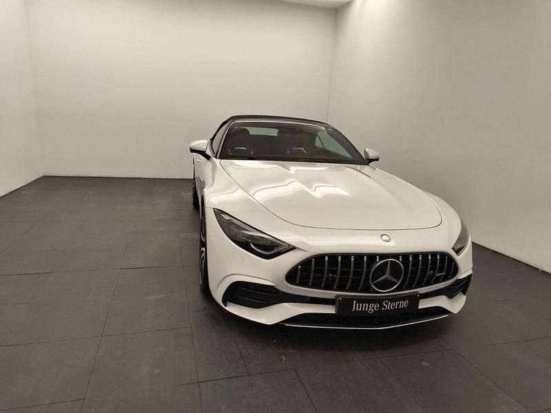 Gebraucht Mercedes SL43 AMG Premium Plus 381 PS (280 kW) 2023 Manufaktur lack manufaktur opalithweiß bright Cabrio