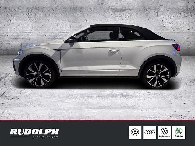 Gebraucht VW T-Roc Cabriolet R-line 150 PS (110 kW) 2024 Weiss Cabrio