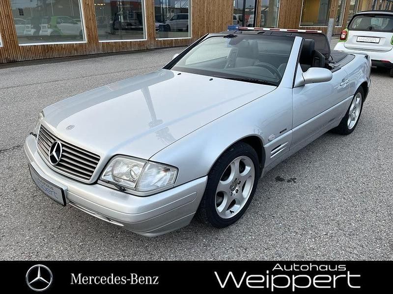 Gebraucht Mercedes SL320 224 PS (164 kW) 2000 Silber Cabrio