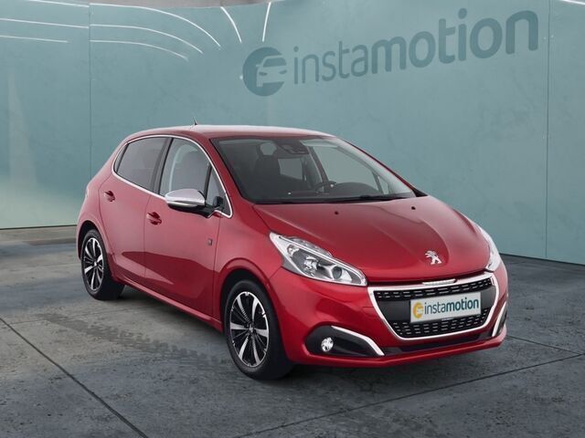 Rot Gebraucht 2018 Peugeot 208 Kleinwagen | 12.570 € - Bild 1/2