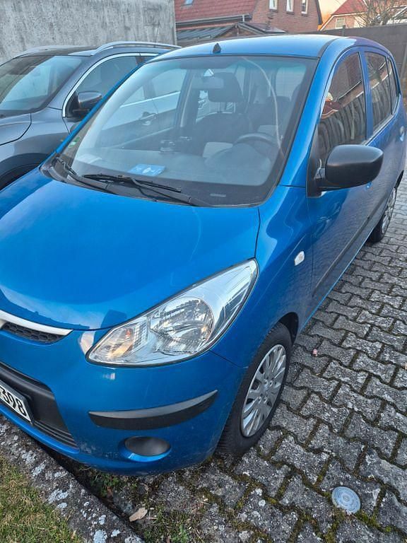 Gebraucht Hyundai i10 Pure 67 PS (49 kW) 2008 Blau Kleinwagen