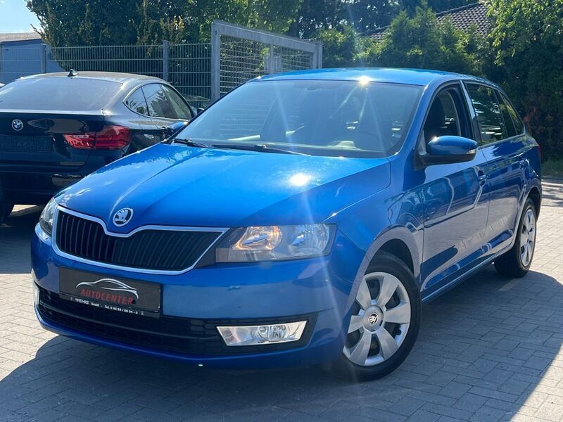 Blau Gebraucht 2016 Skoda Rapid Ambition Limousine | 8.990 € (Fairer Preis) - Bild 1/4