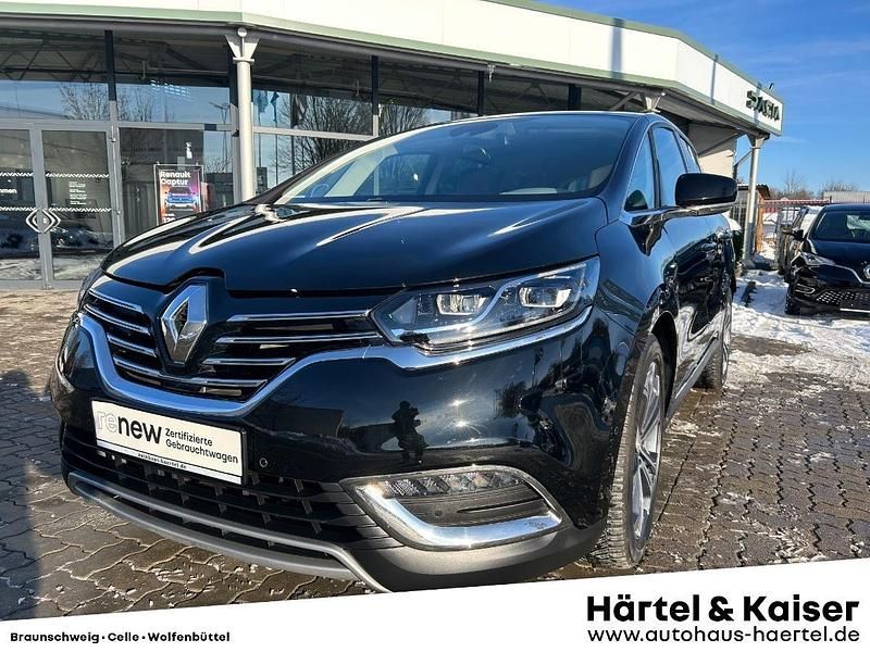 Blackpearlschwarzmetallic (schwarz) Gebraucht 2019 Renault Espace LIMITED Van / Kleinbus | 19.790 € (Superpreis) - Bild 1/4