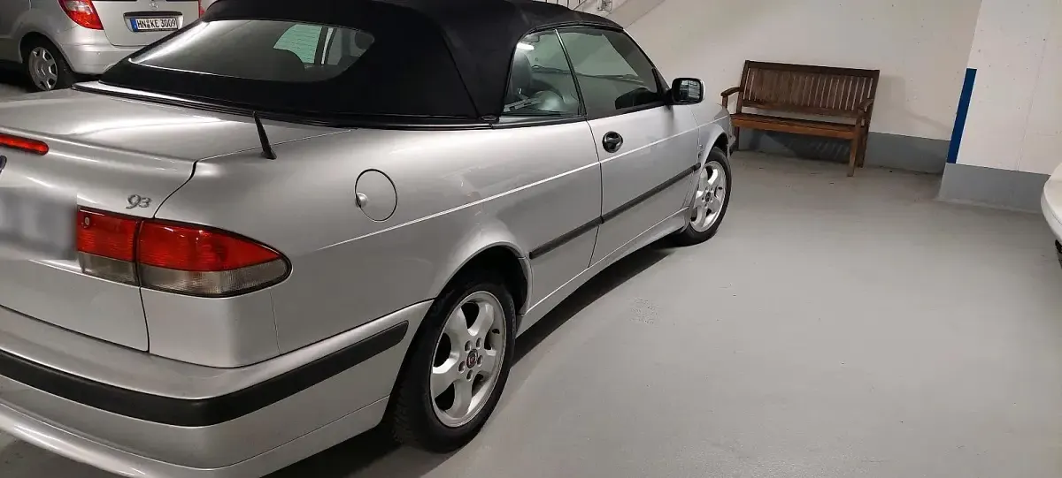 Occasion Saab 9-3 Cabriolet 150 ch (110 kW) 2002 Argent Cabriolet