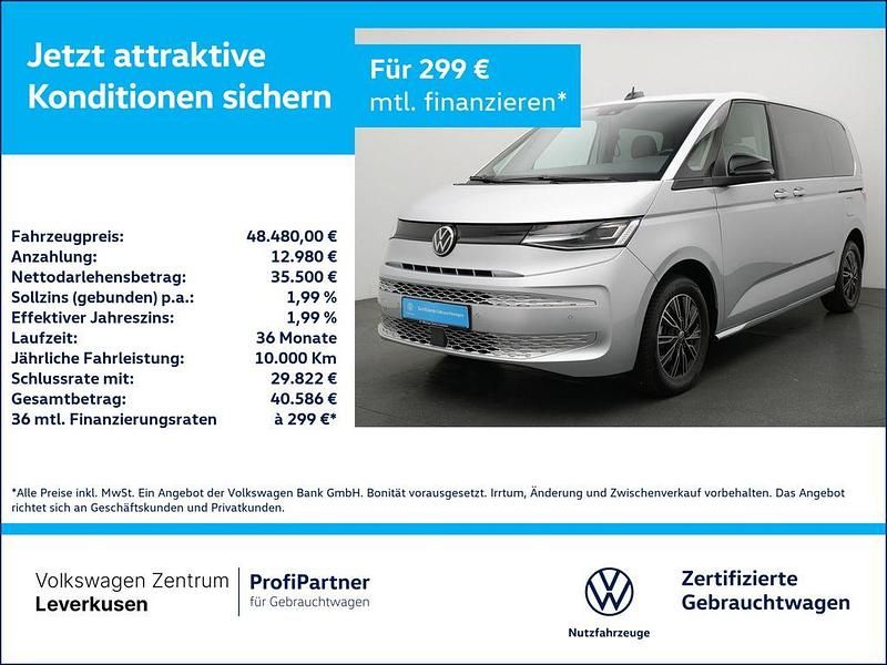 Reflexsilber Gebraucht 2024 VW Multivan Van | 48.480 € (Superpreis) - Bild 1/4