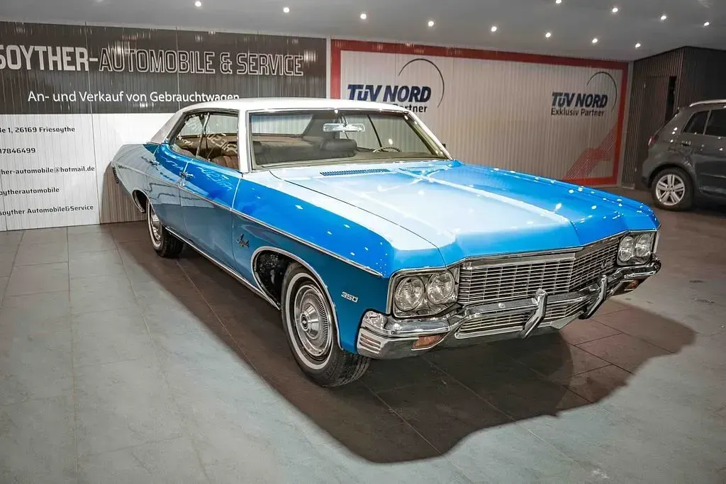 Used Chevrolet Impala 254 HP (186 kW) 1970 Blue Sedan