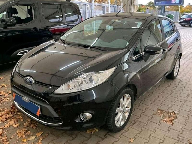 Gebraucht Ford Fiesta Ghia 101 PS (74 kW) 2009 Pantherschwarz metallic Kleinwagen