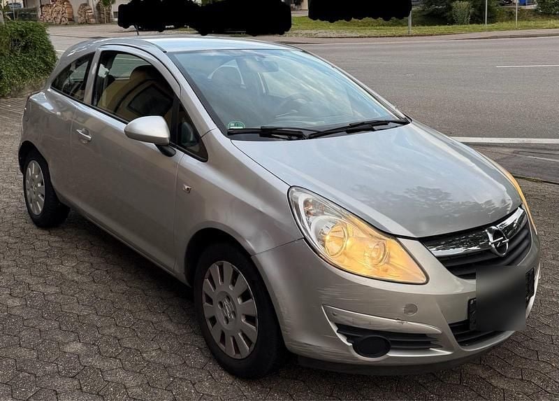 Silber Gebraucht 2008 Opel Corsa Kleinwagen | 949 € (Superpreis) - Bild 1/4