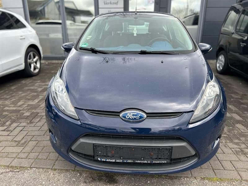 Gebraucht Ford Fiesta 60 PS (44 kW) 2009 Blau Kleinwagen