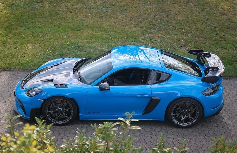 Blau Gebraucht 2024 Porsche 718 Cayman GT4 Coupé | 159.000 € (Guter Preis) - Bild 1/4