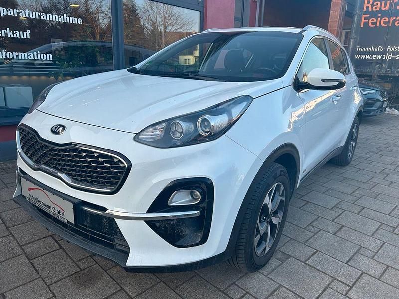Weiß Gebraucht 2019 Kia Sportage Vision SUV | 14.450 € (Guter Preis) - Bild 1/4
