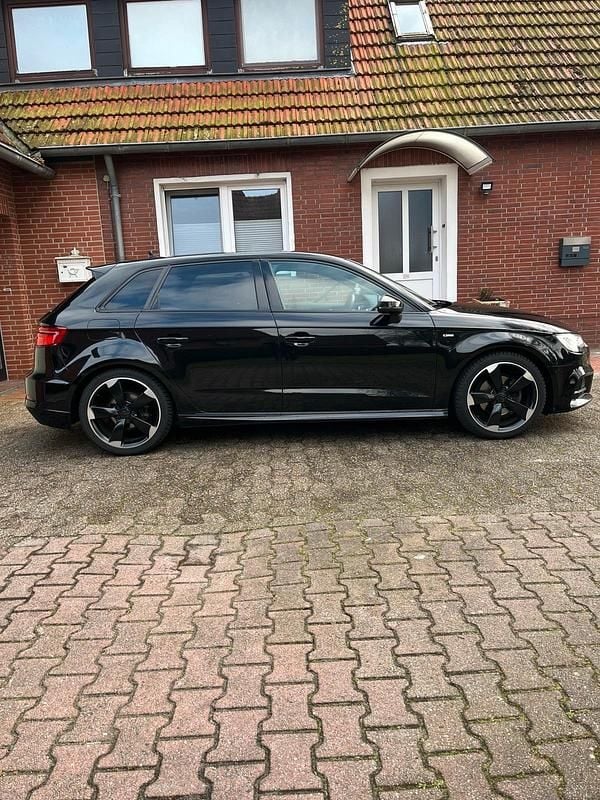 Gebraucht Audi A3 S-Line 150 PS (110 kW) 2018 Schwarz Limousine