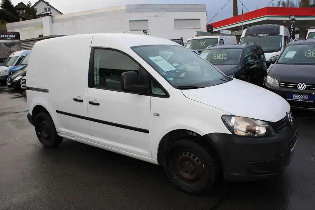 Gebraucht VW Caddy 75 PS (55 kW) 2012 Weiß Van / Kleinbus