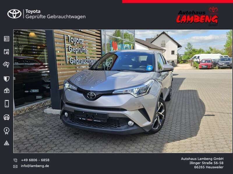 Metalstreamgrau metallic Gebraucht 2018 Toyota C-HR Team SUV | 16.990 € (Fairer Preis) - Bild 1/4
