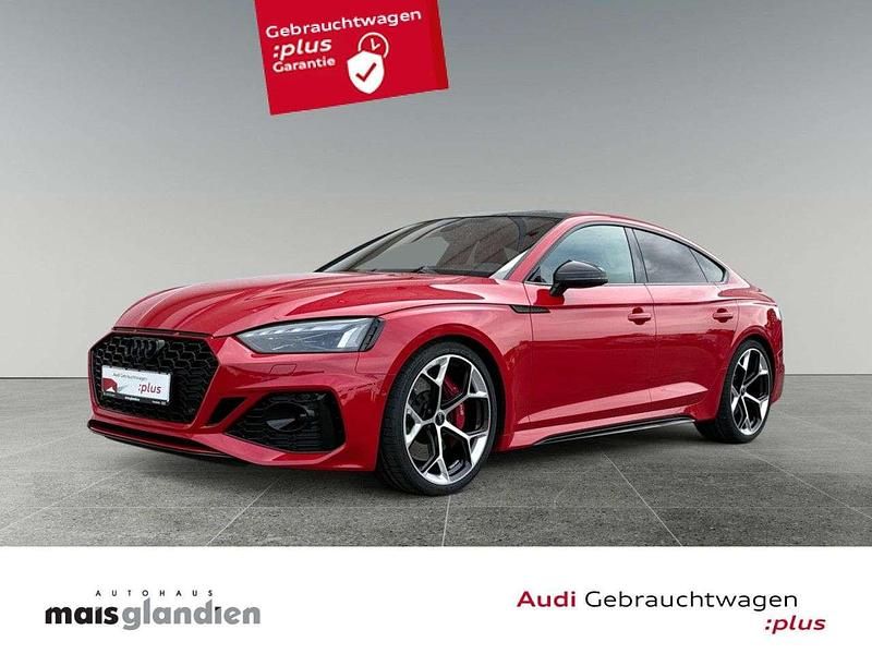 Progressivrot metallic Gebraucht 2024 Audi RS5 Sportback Ambiente Limousine | 77.680 € (Fairer Preis) - Bild 1/3