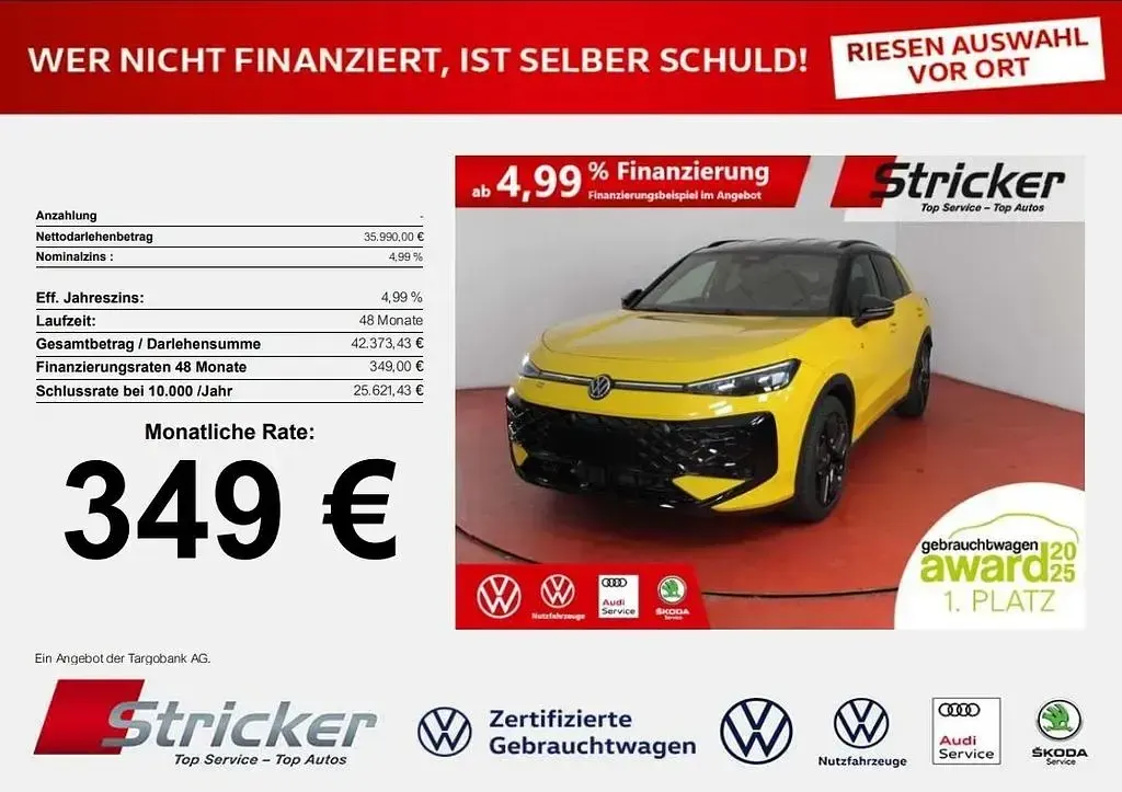 Neu VW T-Roc Style 150 PS (110 kW) 2026 Weiß SUV