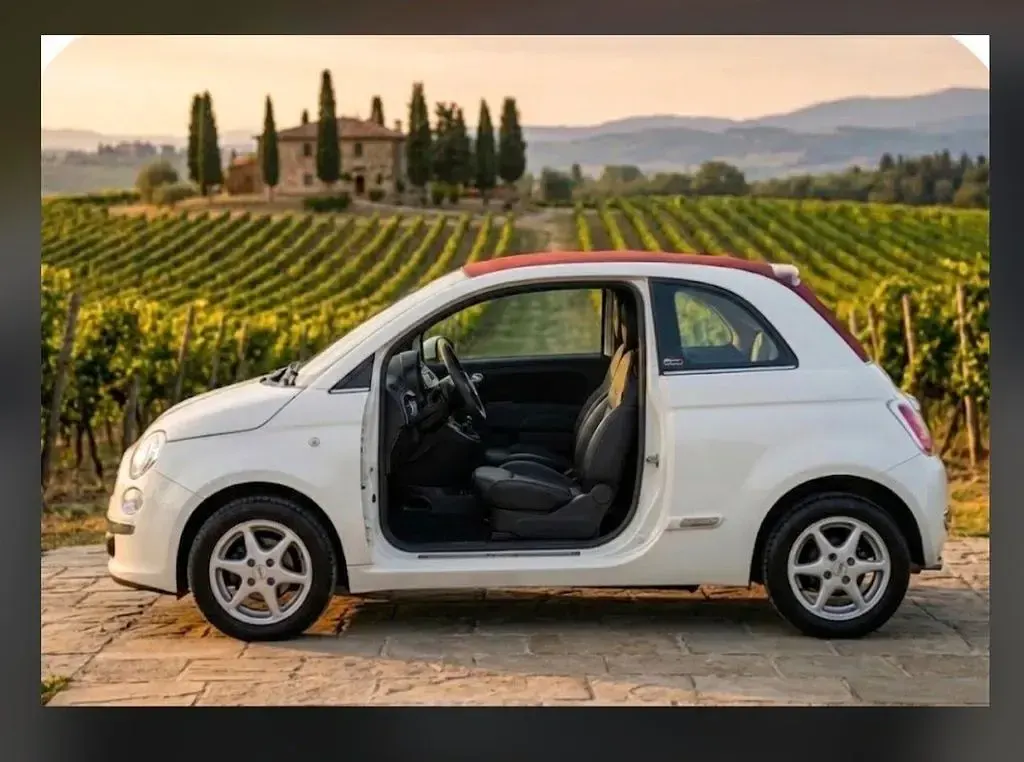 Gebraucht Fiat 500C 69 PS (50 kW) 2015 Weiß Cabrio